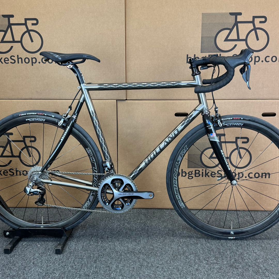Used Holland ExoGrid, Titanium / Carbon Road Bike-2014, Dura-Ace Di2, 58cm