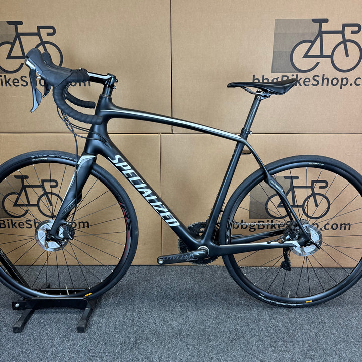 Used Specialized Roubaix SL4 Pro Disc, Carbon Fiber Road Bike-2015, 58cm