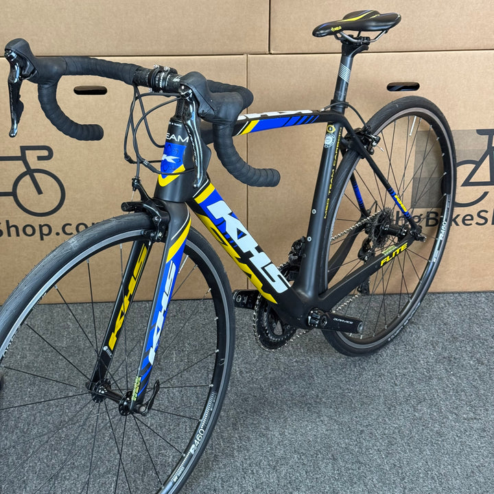 Used KHS Flite Team, Dura-Ace 11-speed, Carbon Fiber Road Bike-2021, 52cm Small