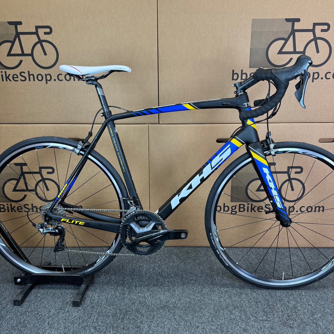 Used KHS Flite Team, Dura-Ace 11-speed, Carbon Fiber Road Bike-2021, 58cm
