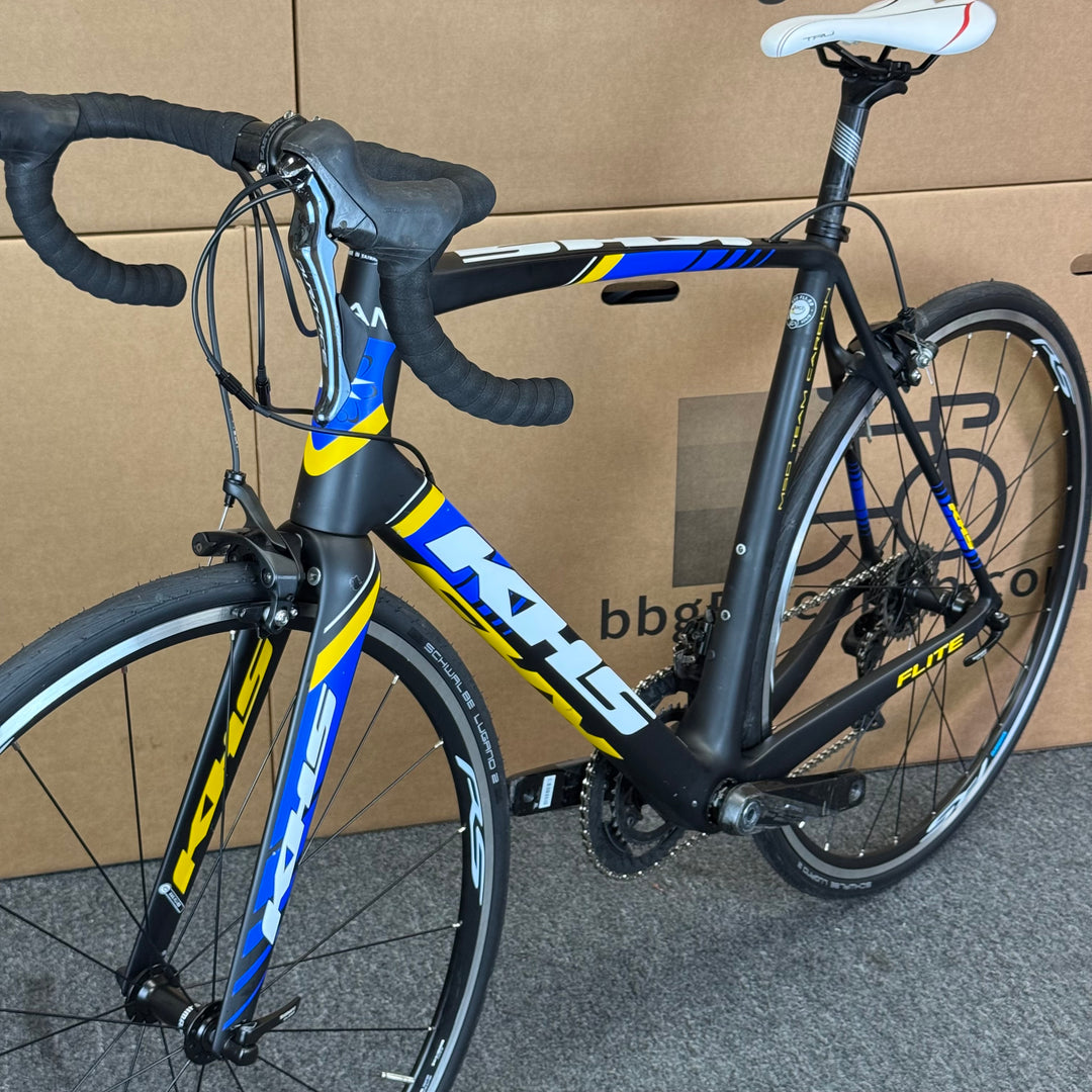 Used KHS Flite Team, Dura-Ace 11-speed, Carbon Fiber Road Bike-2021, 58cm