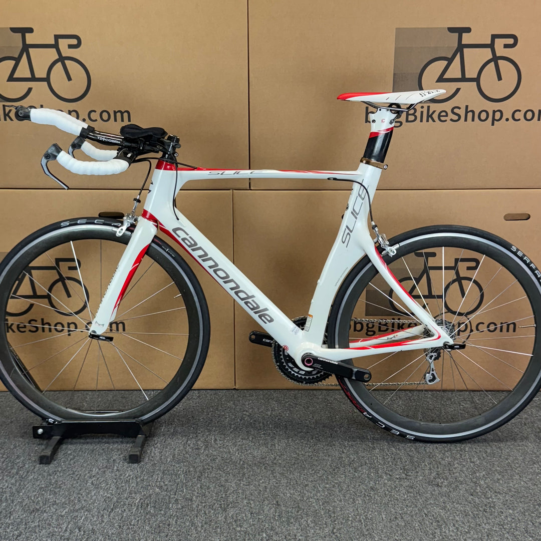 Used Cannondale Slice Hi-Mod 1, Carbon Fiber Triathlon Bike-2009, 60cm