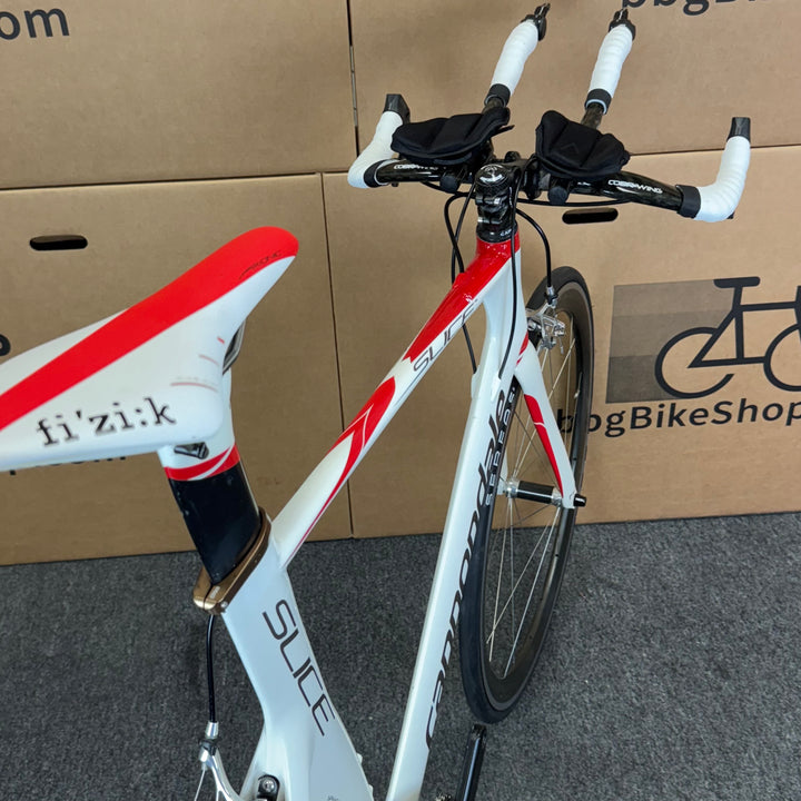 Used Cannondale Slice Hi-Mod 1, Carbon Fiber Triathlon Bike-2009, 60cm