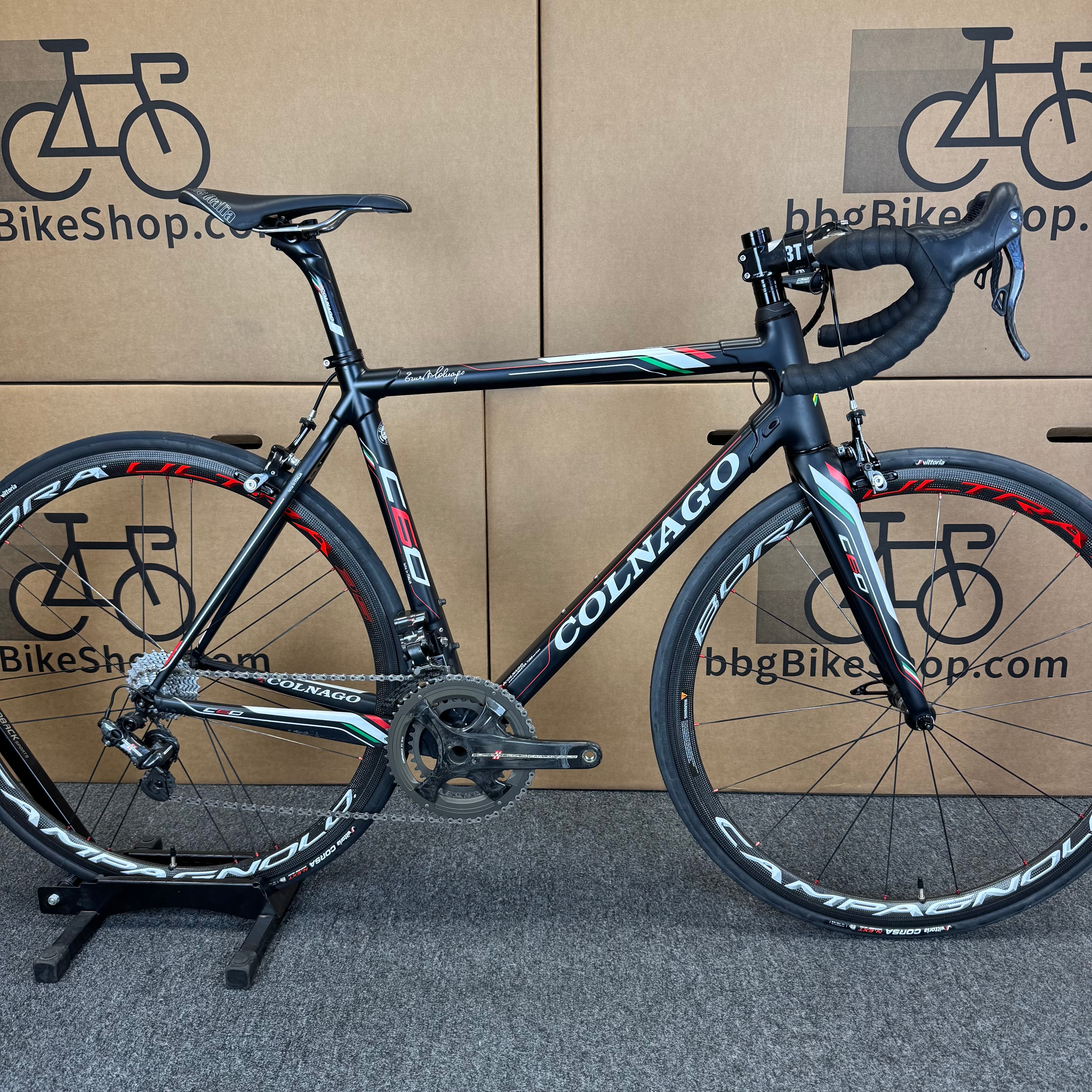 Used Colnago C60, Campagnolo Super Record EPS, Carbon Road
