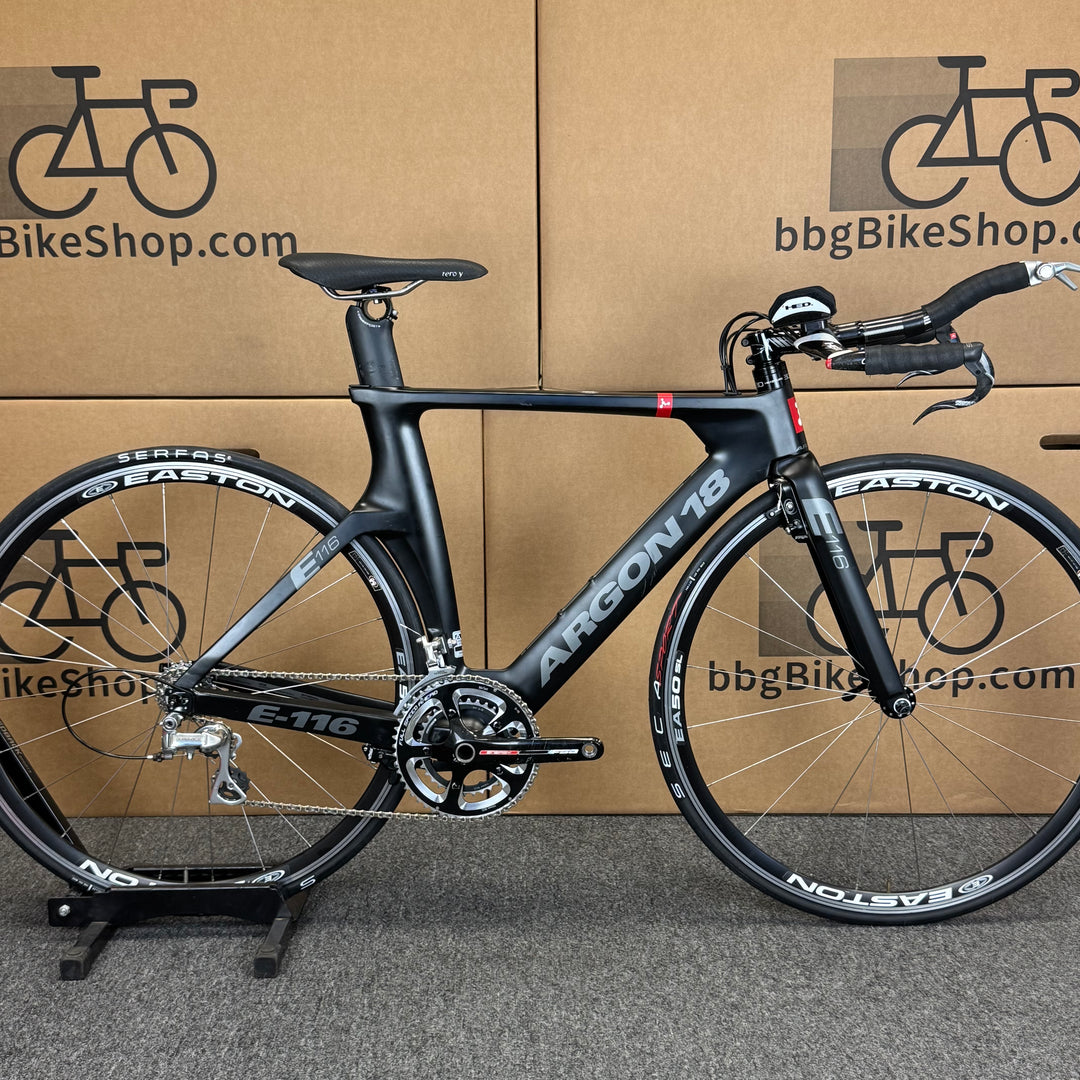 Used Argon 18 E-116, Carbon Fiber Triathlon Bike-2013, Small (52cm)
