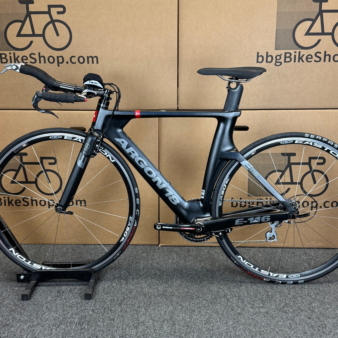 Used Argon 18 E-116, Carbon Fiber Triathlon Bike-2013, Small (52cm)
