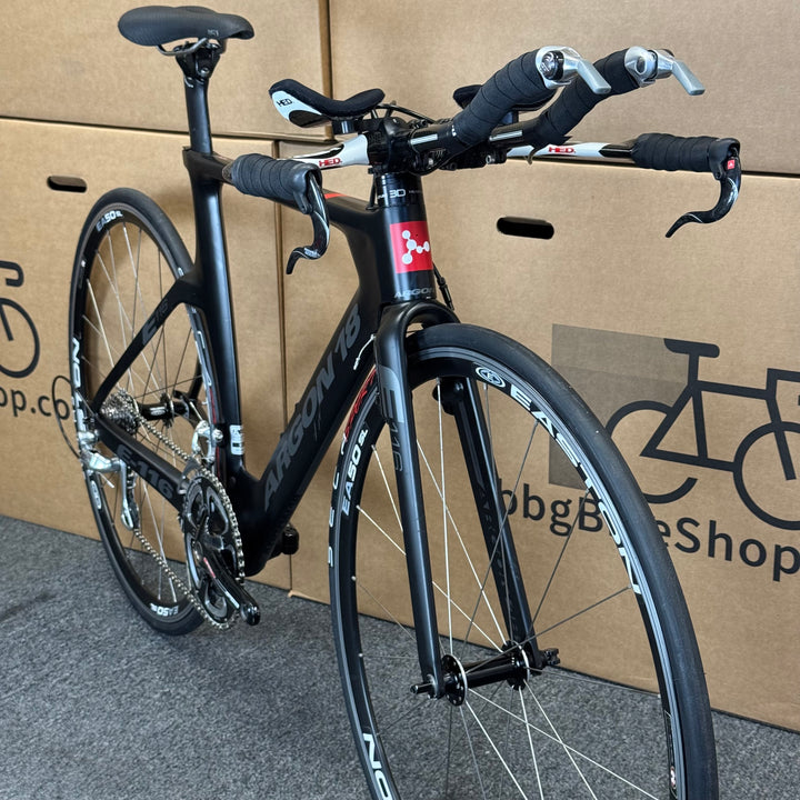 Used Argon 18 E-116, Carbon Fiber Triathlon Bike-2013, Small (52cm)