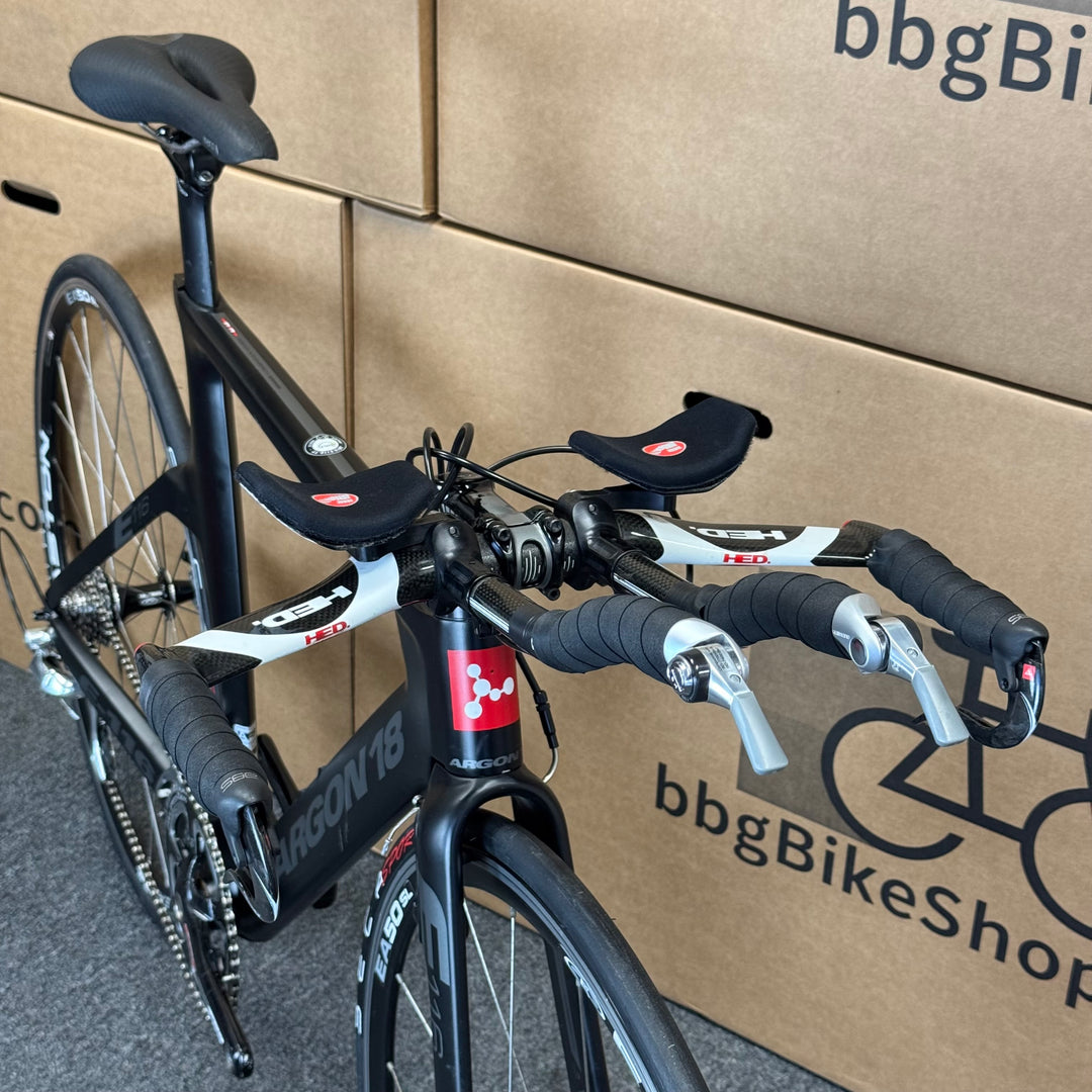 Used Argon 18 E-116, Carbon Fiber Triathlon Bike-2013, Small (52cm)