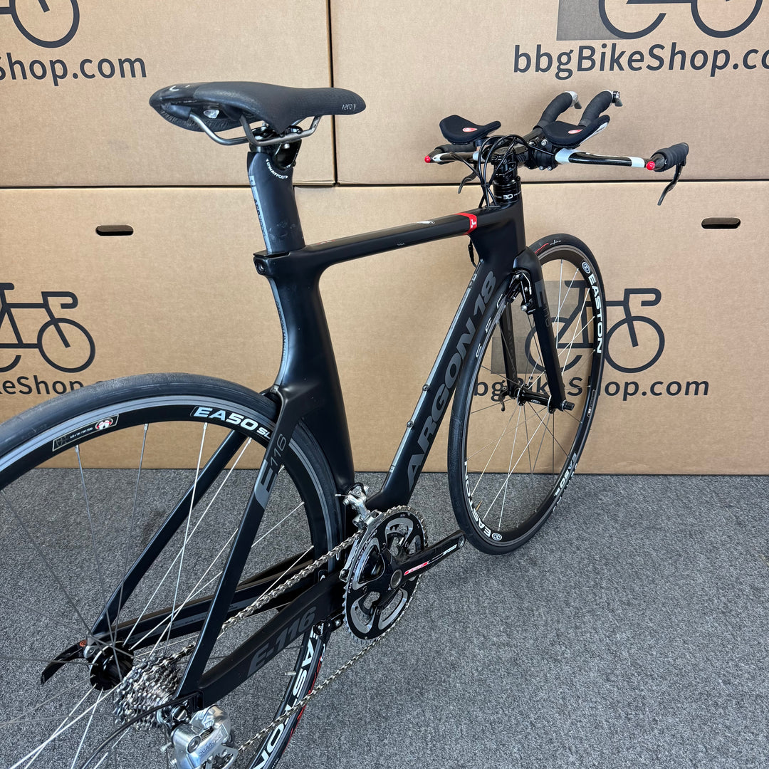 Used Argon 18 E-116, Carbon Fiber Triathlon Bike-2013, Small (52cm)