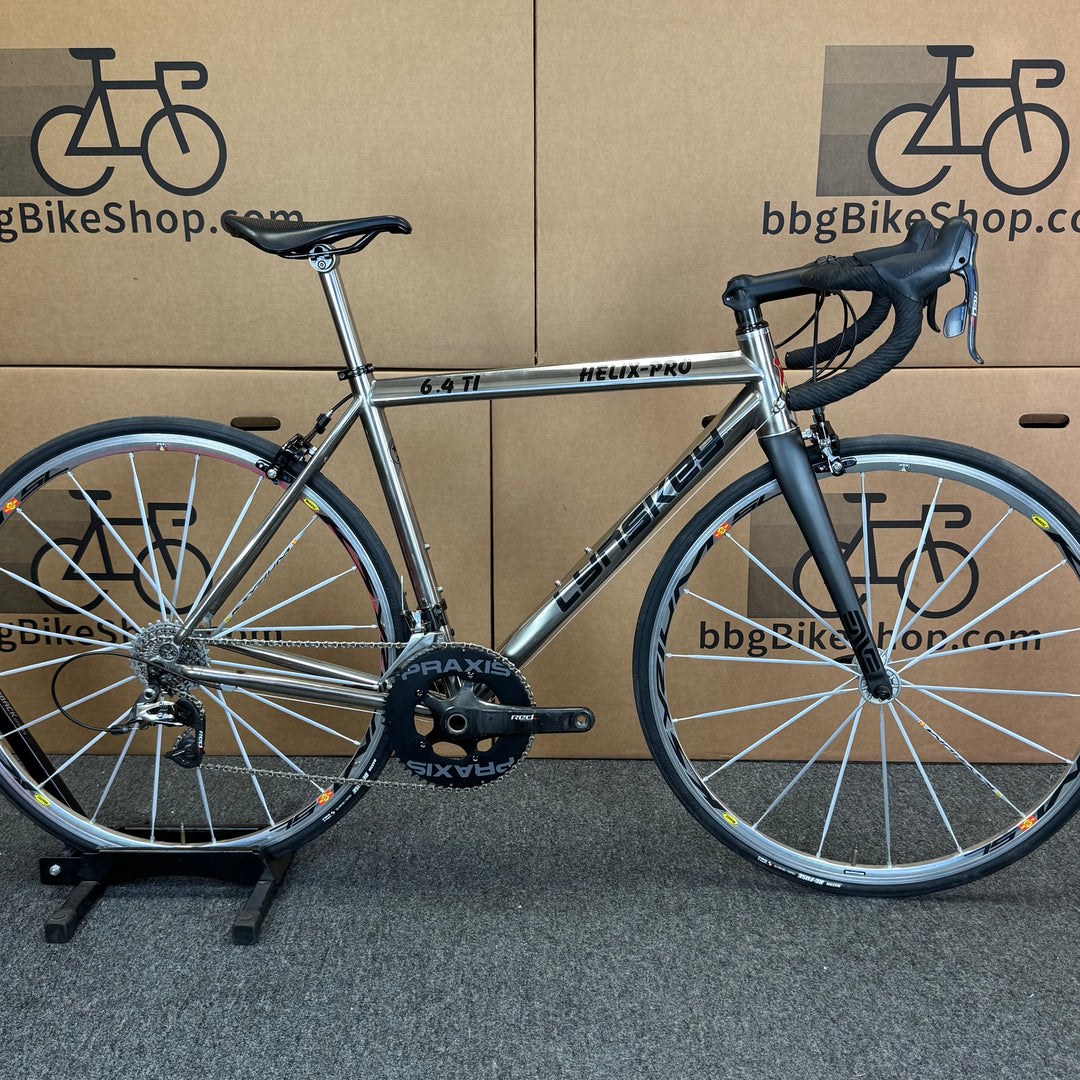 Used Lynskey Helix Pro, Titanium Road Bike with Sram Red-2019, 55cm Medium