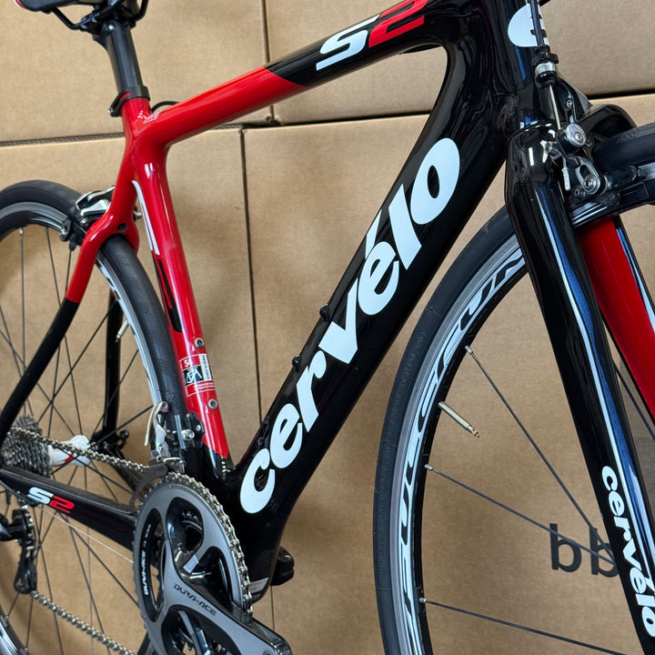 Used Cervelo S2, Carbon Fiber Road Bike-2013, 54cm