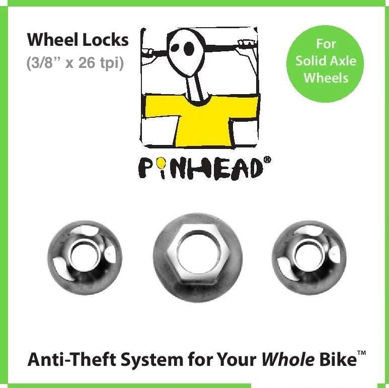 Pinhead Solid Axle Wheel Lock M9