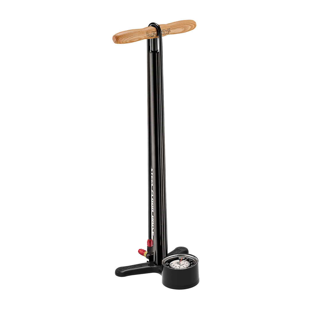 Lezyne Steel Floor Drive 3.5 Pump, Gloss Black