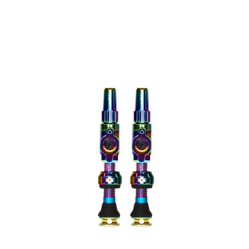 Muc-Off Tubeless Valves Big Bore Lite Medium 35mm Iridescent