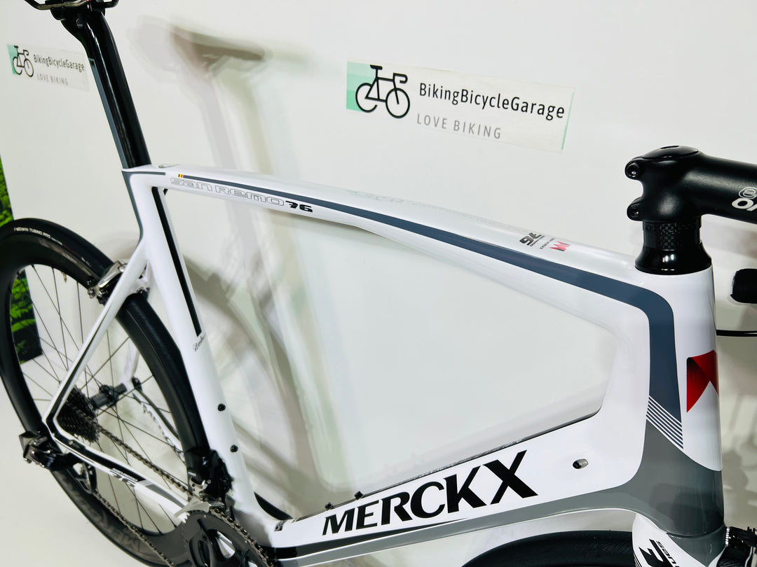 Used Eddy Merckx San Remo 76, SRAM RED eTAP 11-Speed, Carbon Fiber Road Bike, 61cm, MSRP:$8k