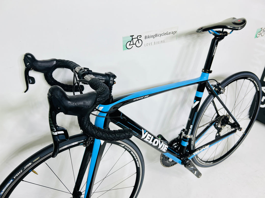 Used VeloVie Vitesse 400 Carbon Fiber Road Bike-2015, 54cm, 11-Speed SRAM Force