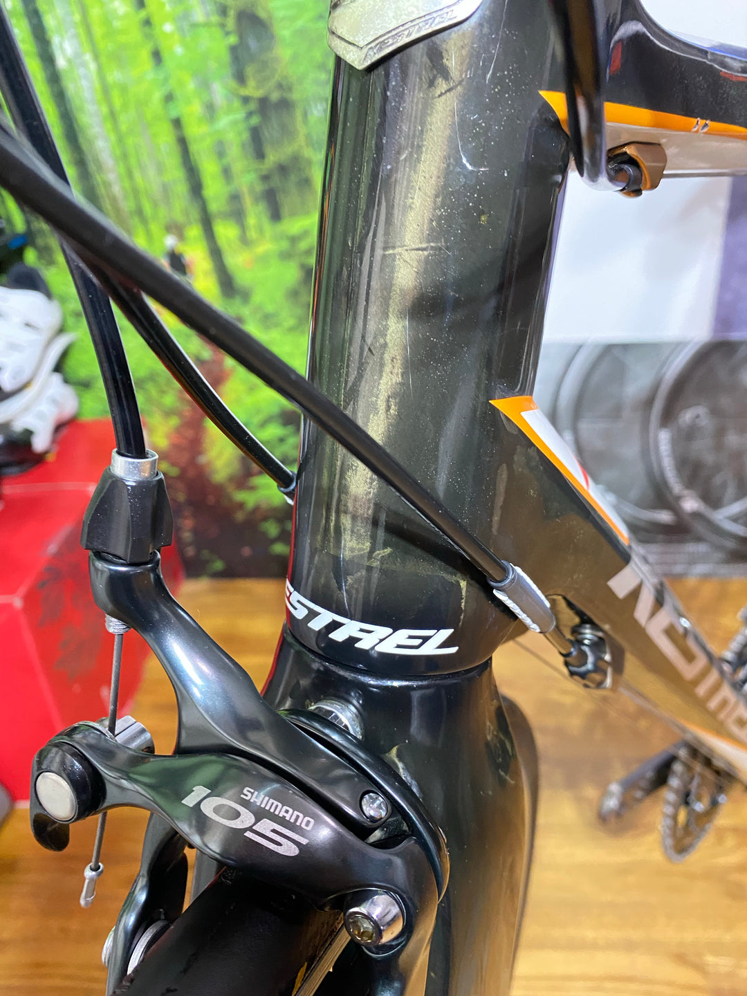 Used Kestrel Evoke with Full Shimano 105 Carbon Fiber Road Bike, 56cm by