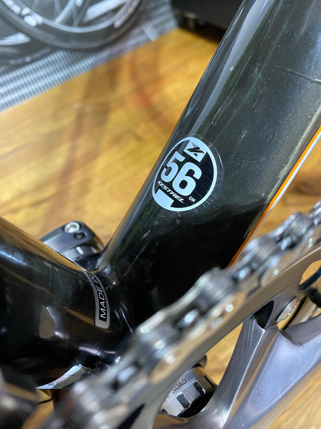 Used Kestrel Evoke with Full Shimano 105 Carbon Fiber Road Bike, 56cm by