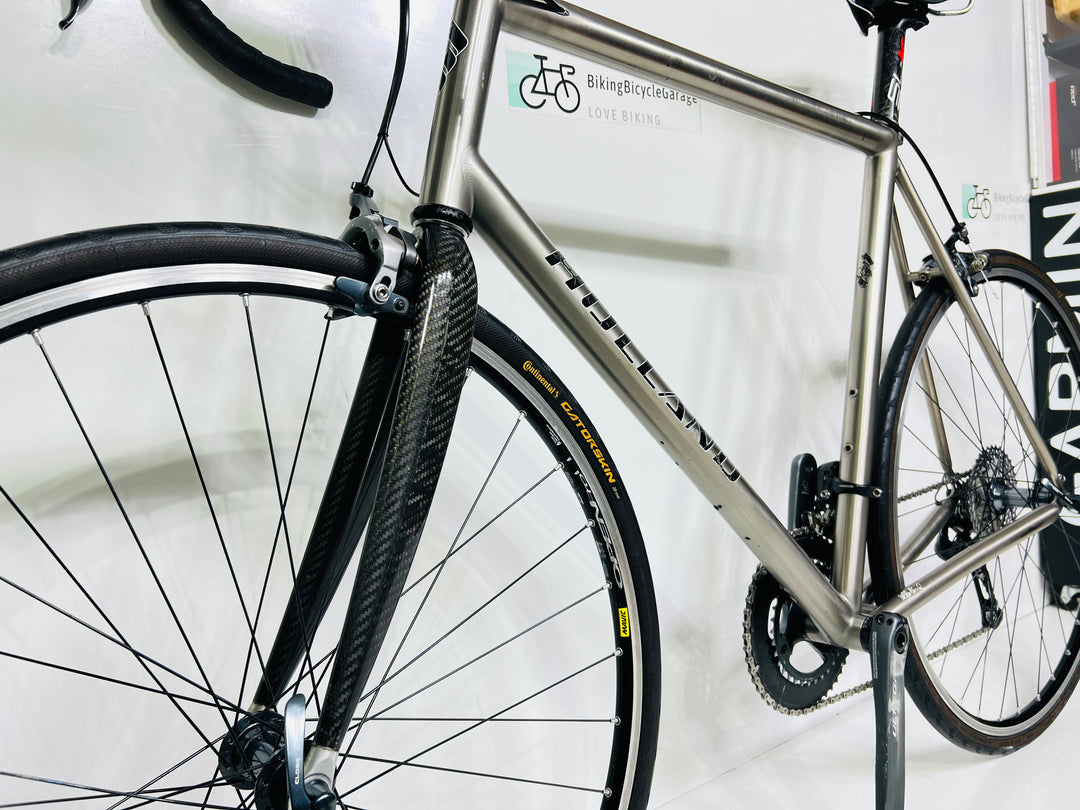 Used Titanium Holland Custom Di2 Road Bike, X-Large (57cm)