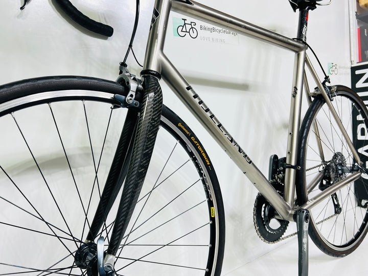 Used Titanium Holland Custom Di2 Road Bike, X-Large (57cm)