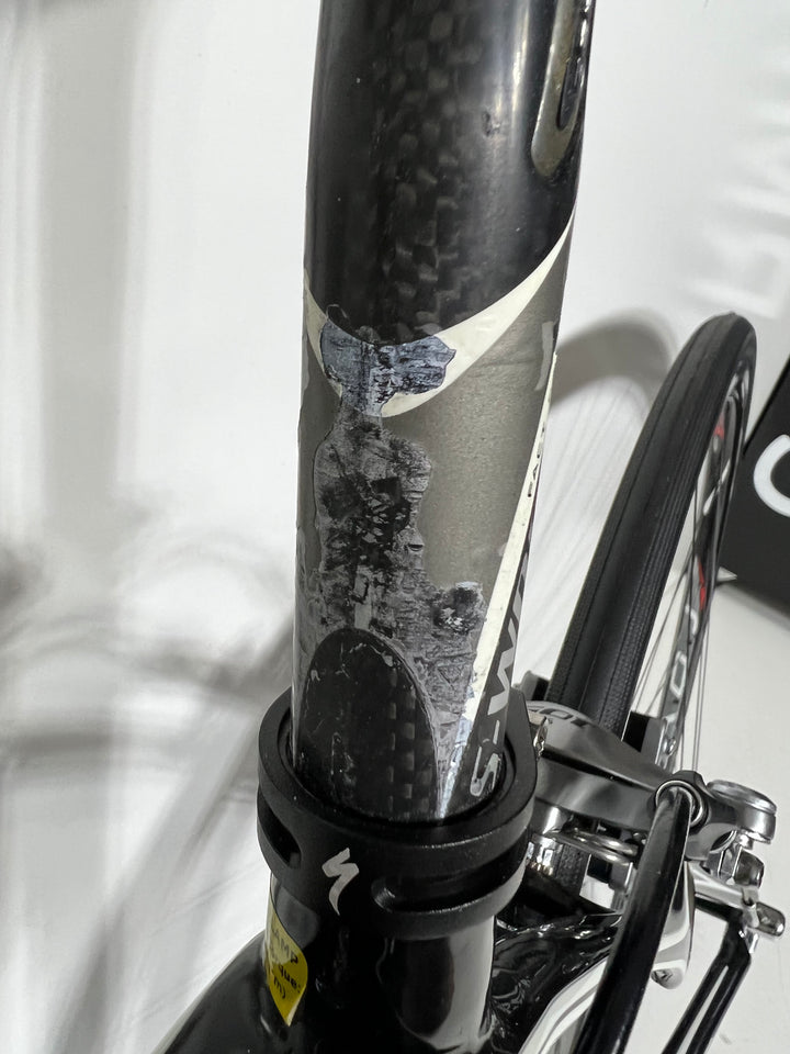 Used Specialized S-Works Roubaix SL2, Ultegra Di2, Carbon Fiber Road Bike, 56cm, MSRP:$6k