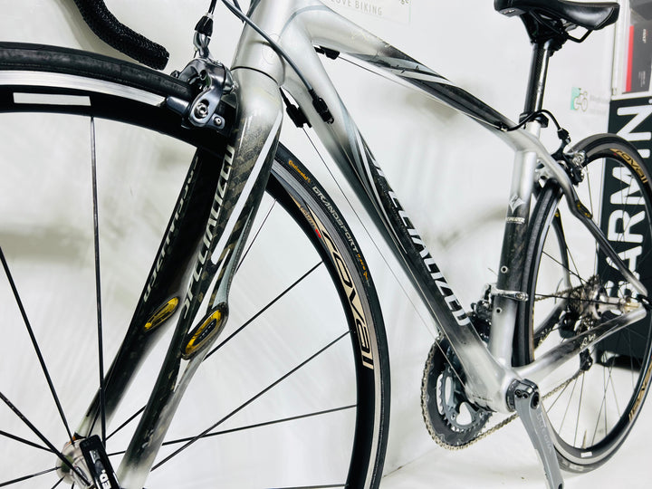 Wheelset: Roval Echapppee E6 Cassette: Shimano 105, 10-speed: 11-28
