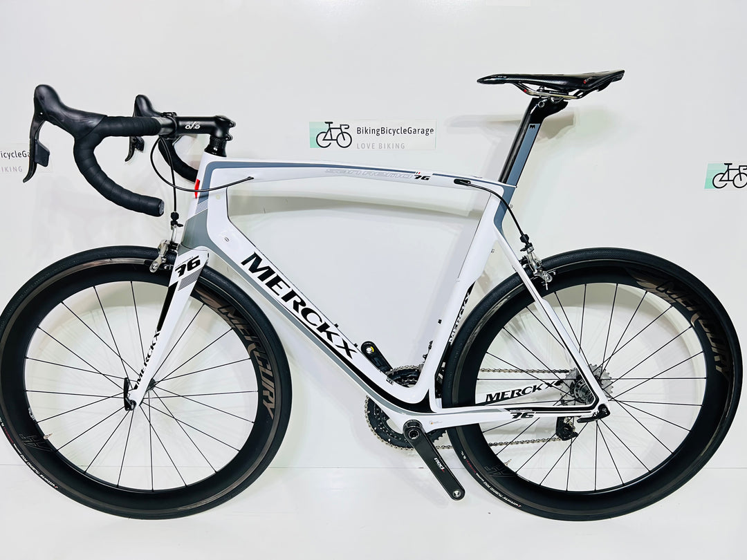 Used Eddy Merckx San Remo 76, SRAM RED eTAP 11-Speed, Carbon Fiber Road Bike, 61cm, MSRP:$8k