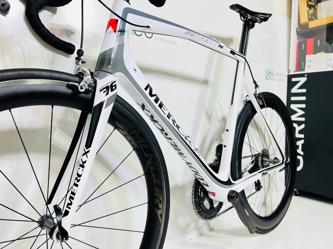 Used Eddy Merckx San Remo 76, SRAM RED eTAP 11-Speed, Carbon Fiber Road Bike, 61cm, MSRP:$8k