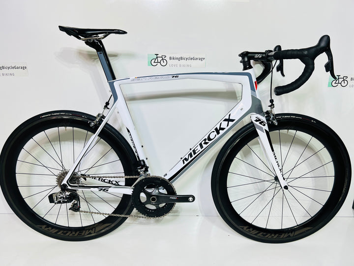 Used Eddy Merckx San Remo 76, SRAM RED eTAP 11-Speed, Carbon Fiber Road Bike, 61cm, MSRP:$8k