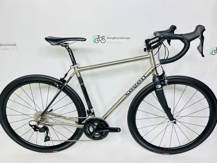 Seven Cycles ID8 Titanium / Carbon Fiber Road Bike- 54cm