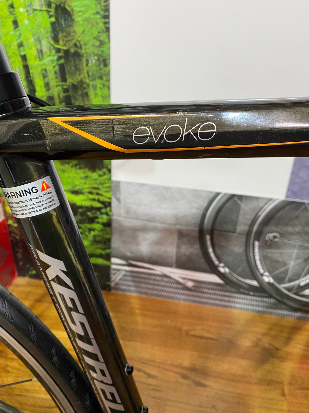 Used Kestrel Evoke with Full Shimano 105 Carbon Fiber Road Bike, 56cm by