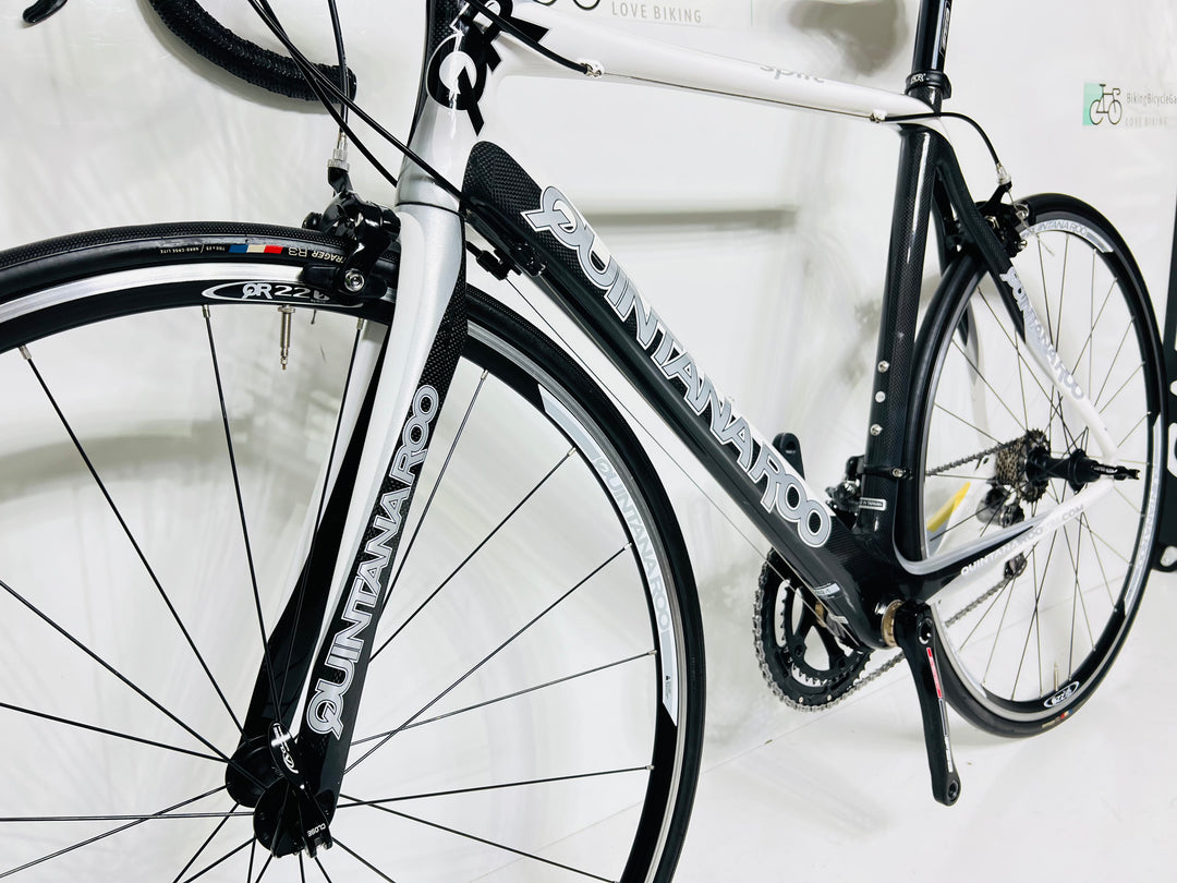 Used Quintana Roo Split, Shimano, Carbon Fiber Road Bike, 18 Pounds! 55cm