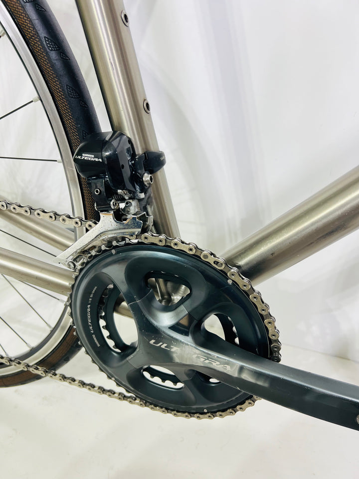 Used Titanium Holland Custom Di2 Road Bike, X-Large (57cm)