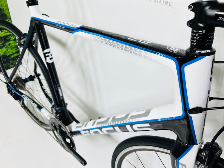 Used Focus Cayo Evo Carbon Fiber Road Bike-2013, 58cm, 11-Speed