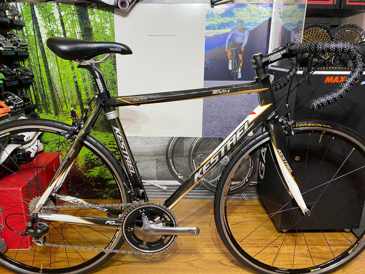 Used Kestrel Evoke with Full Shimano 105 Carbon Fiber Road Bike, 56cm by