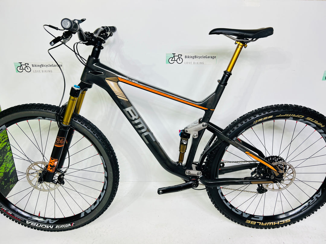 Used BMC SpeedFox SF01 Carbon Fiber Mountain Bike-2015, XL, XX1