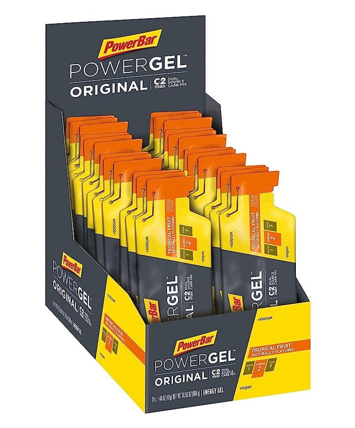 PowerBar PowerGel Original 24ct Tropical Fruit