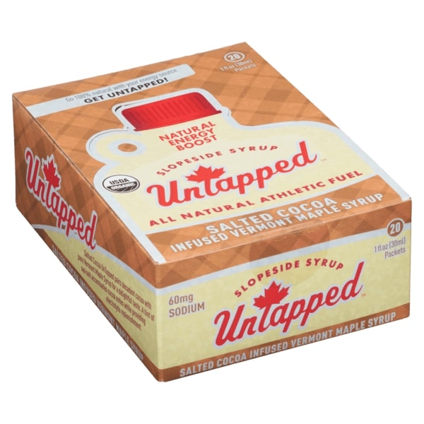 UnTapped Energy Gel 20ct Box Salted Cocoa