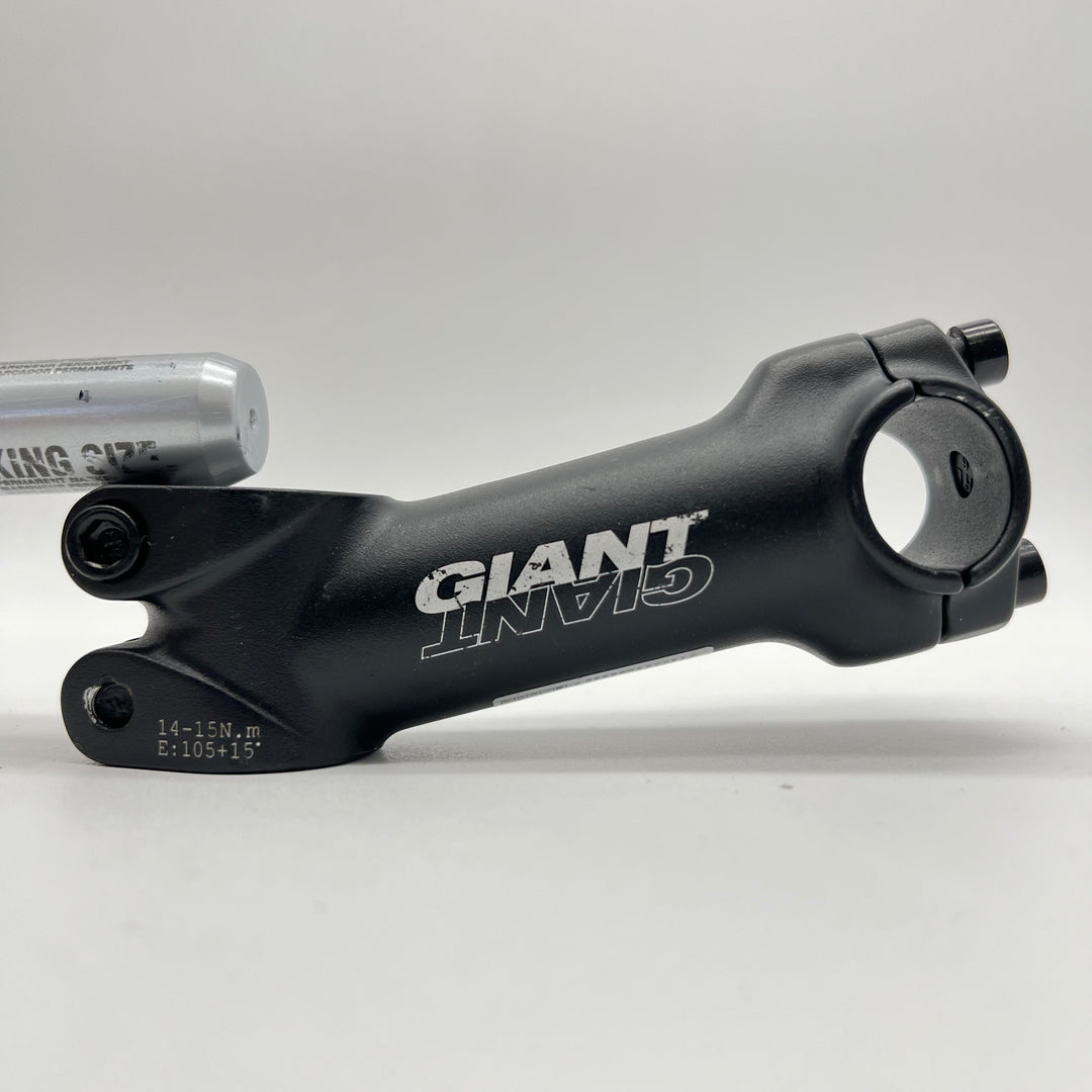 Giant Bike Stem 110mm +/- 7 degree 1 1/8” 26.0 mm black threadless Road MTB Used