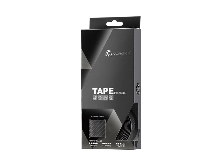 Ciclovation 3D Carbon Touch Bar Tape Black