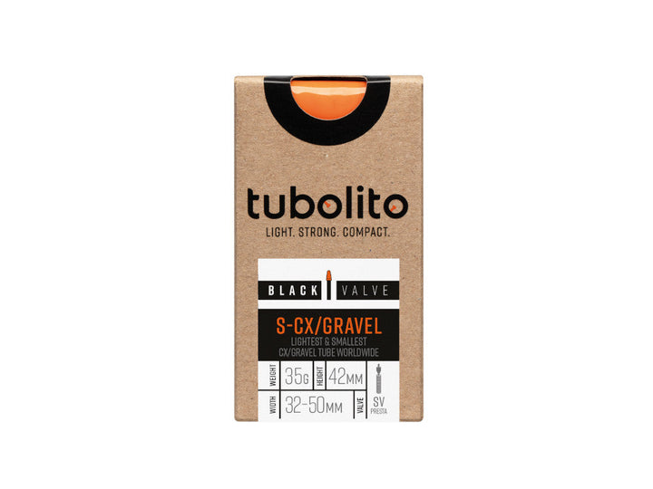 Tubolito S-Tubo CX/Gravel 700 x 32-50mm Tube 42mm Presta Black