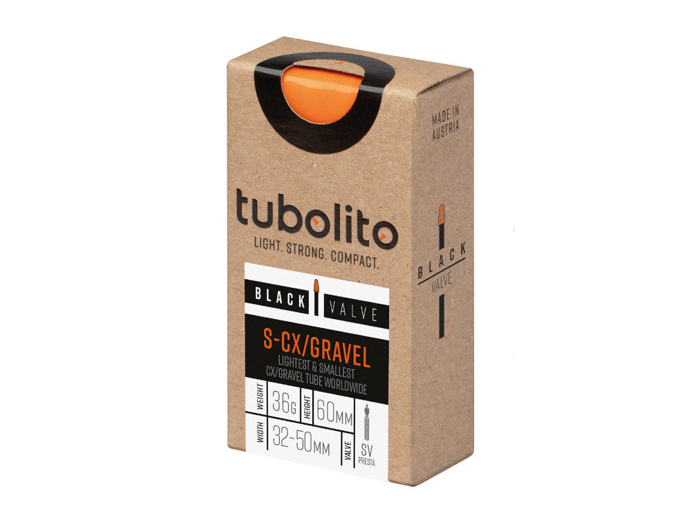 Tubolito S-Tubo CX/Gravel 700 x 32-50mm Tube 60mm Presta Black