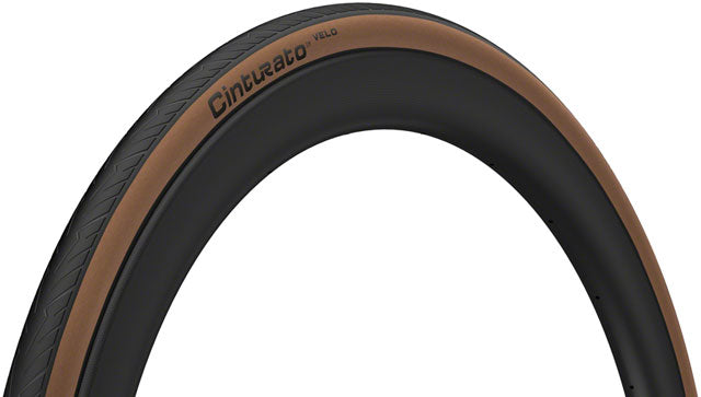 Pirelli Cinturato Velo Tire, TLR, Classic Tan - 700 x 28