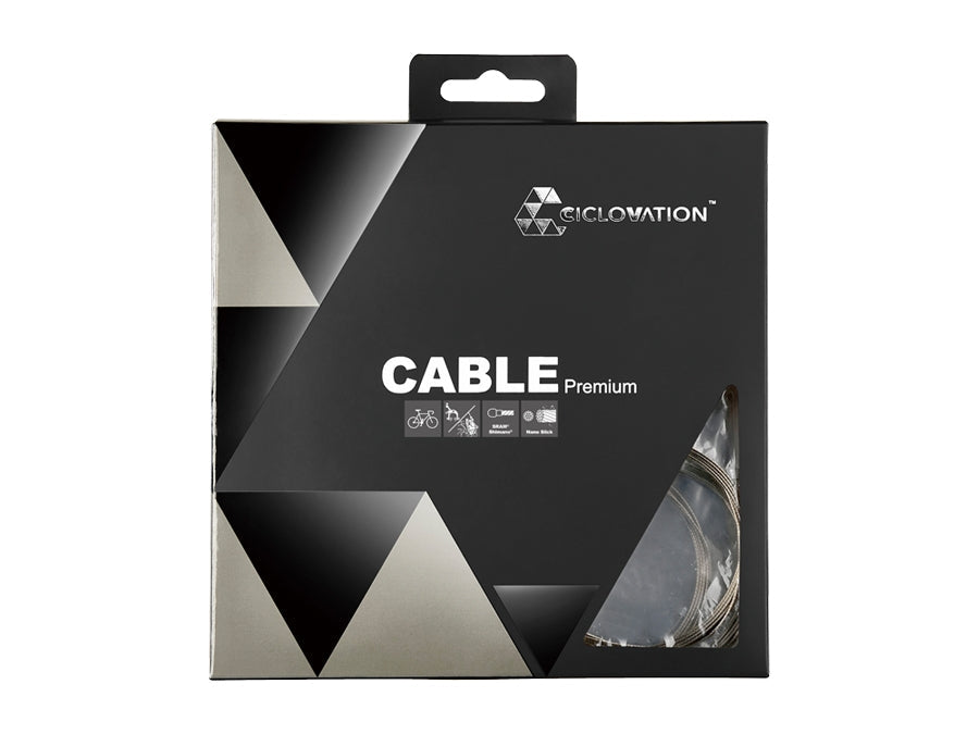 Ciclovation Shift Cable Shimano/SRAM System (Box of 20) Nano-Slick Silver 2100mm
