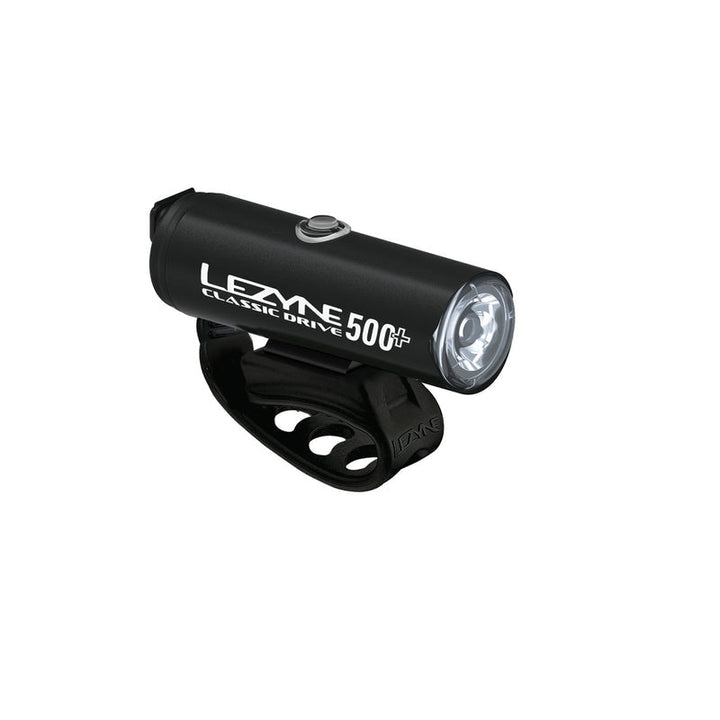 Lezyne Classic Drive 500+ Front Headlight, Satin Black