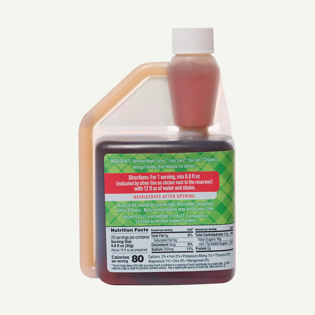 UnTapped Mapleaid 16 fl oz Bottle Lime