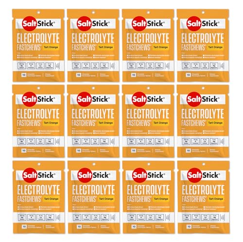 SaltStick FastChews 10ct Packets (Box of 12) Orange