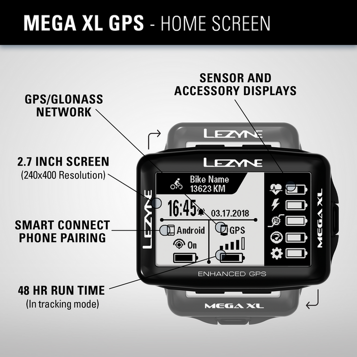 Lezyne Mega Xl Gps