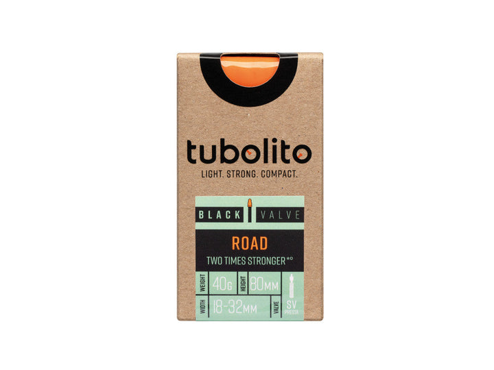 Tubolito Tubo Road 700 x 18-32mm Tube 80mm Presta Black