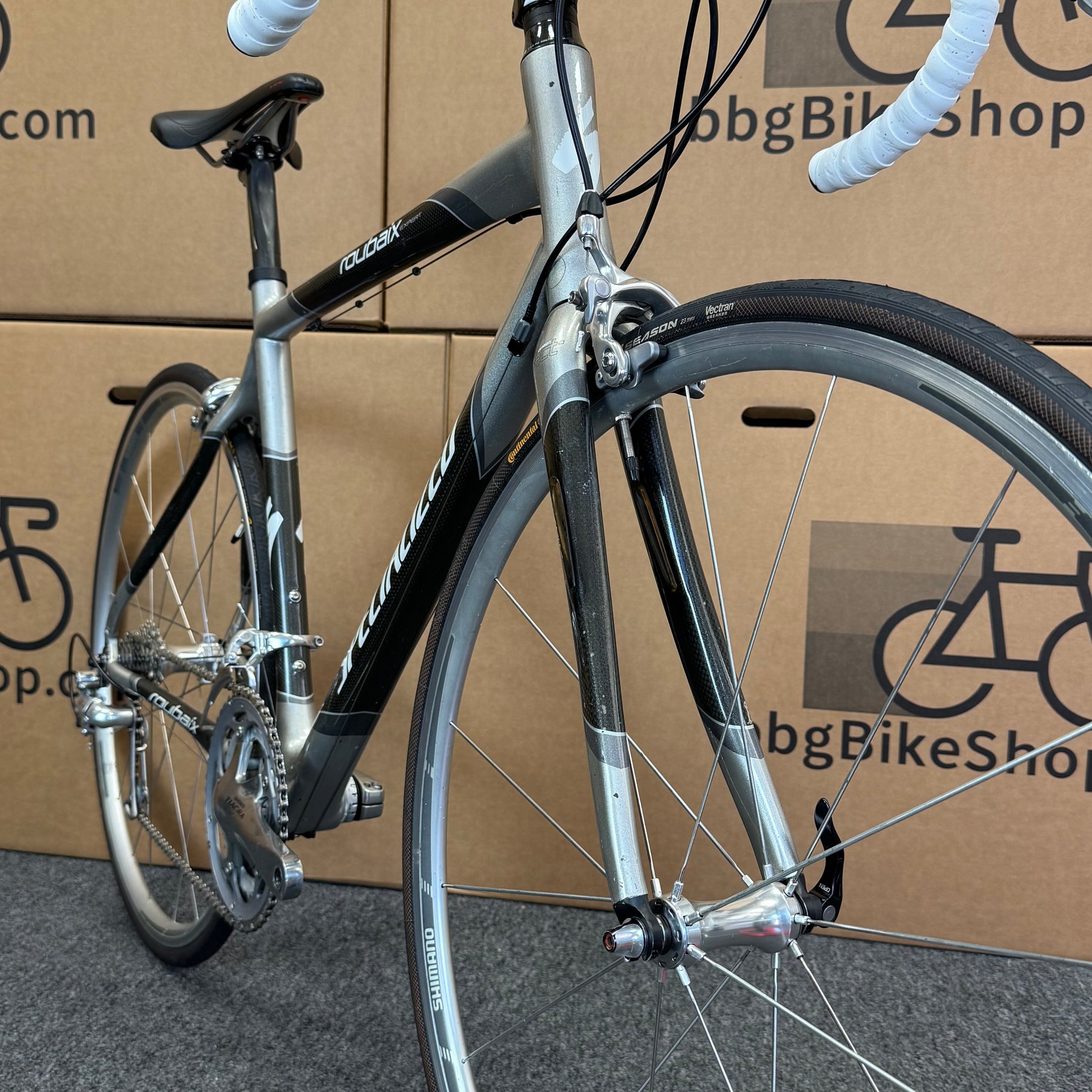 Cple Roubaix Used Specialized Roubaix Expert, Carbon Fiber Road Bike - 2006, 54cm ...